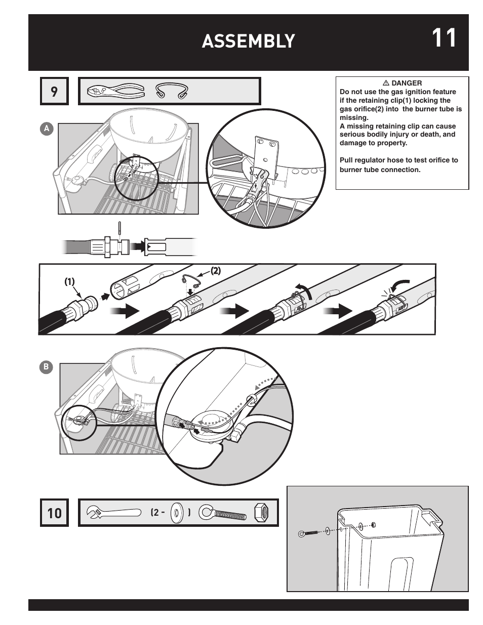 Assembly | weber Performer 78763 User Manual | Page 11 / 24