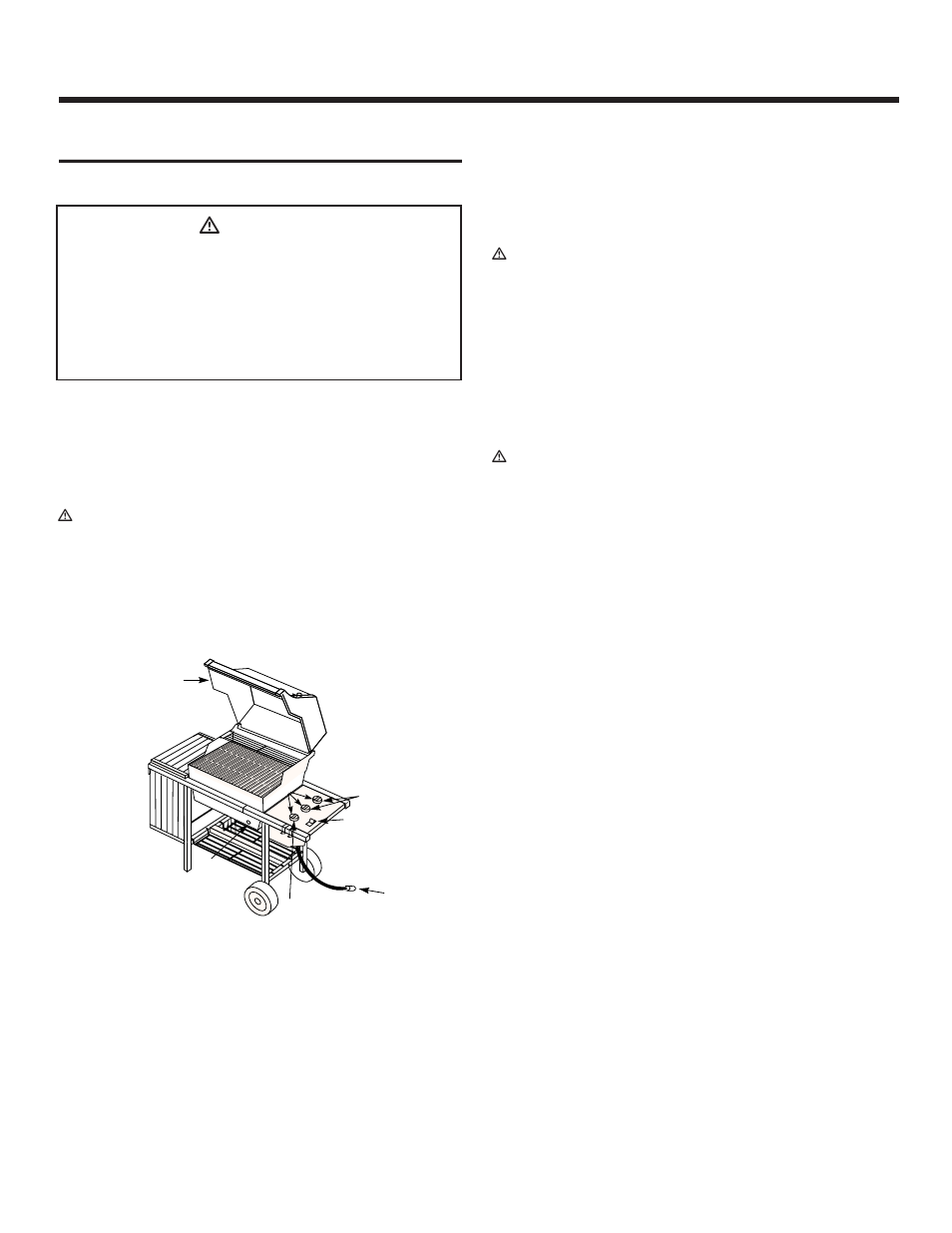 Operating instructions, Lighting, Crossover ignition system | To extinguish, Ƽdanger | weber SPIRIT 700 LX User Manual | Page 21 / 32