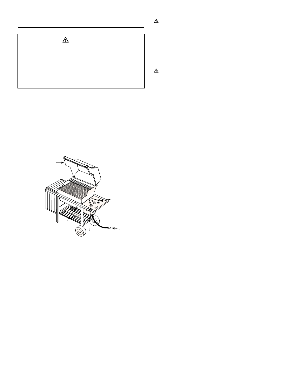 Manual lighting, To extinguish, Ƽdanger | weber SPIRIT 700 LX User Manual | Page 22 / 32