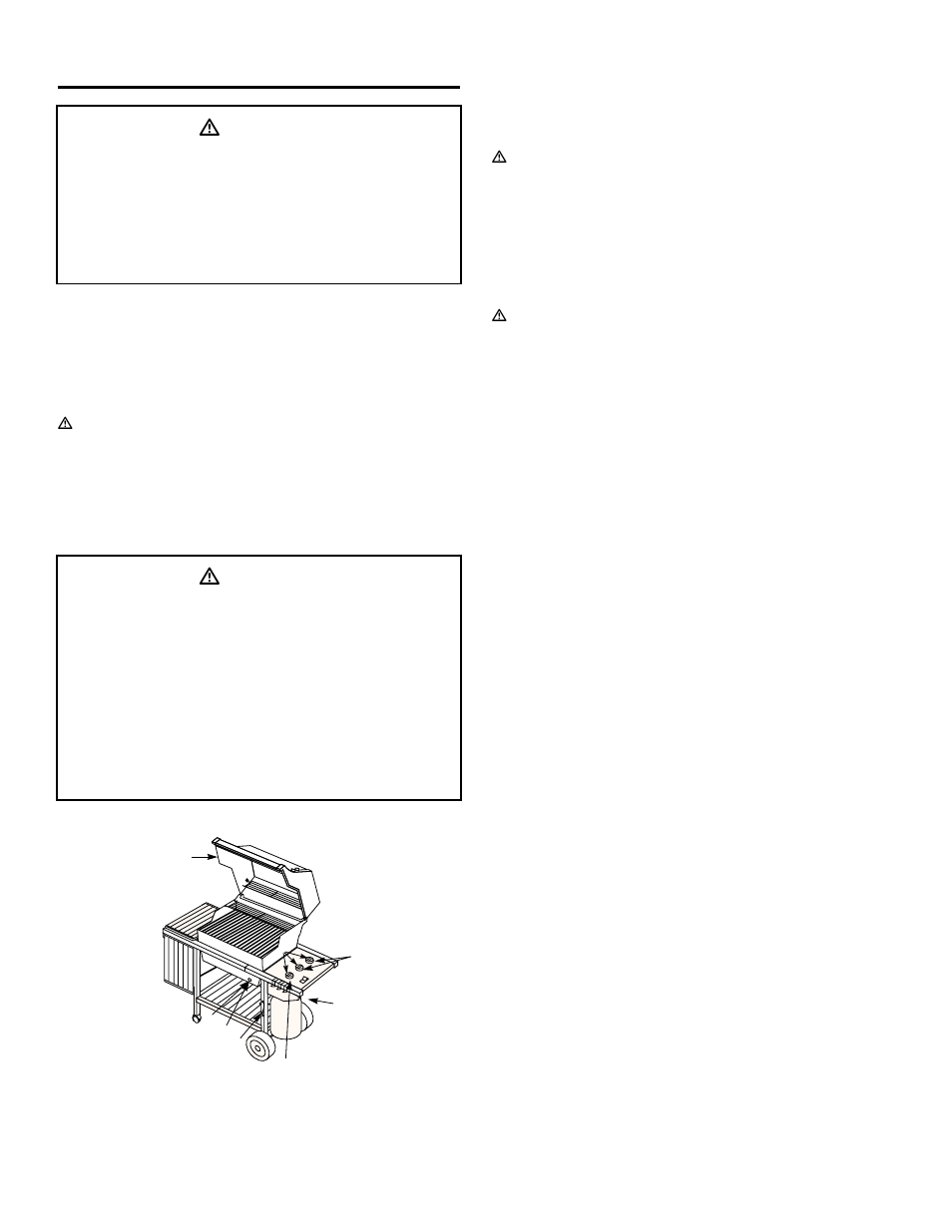 Manual lighting, To extinguish, Ƽdanger | weber 1000 LX Series User Manual | Page 24 / 36