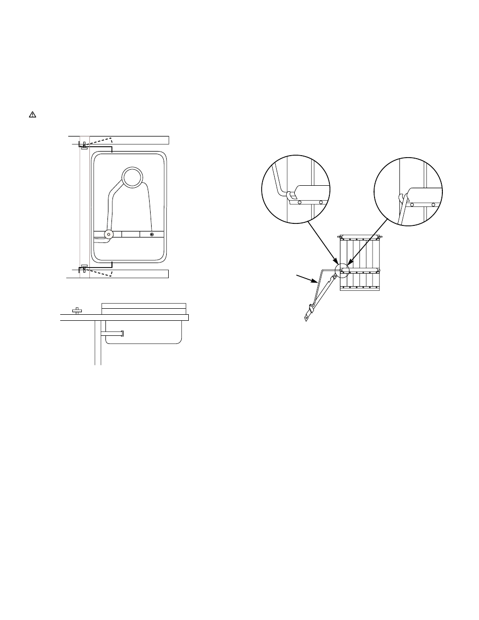 Secure side burner, Install swing table | weber 98642 User Manual | Page 21 / 40