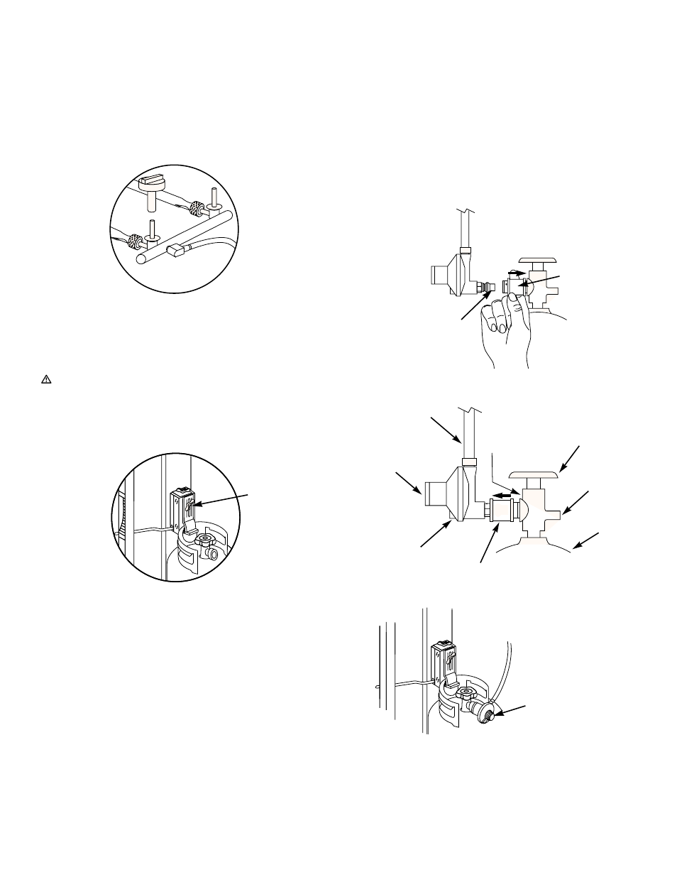 Check that all burner valves are off, Connect lp tank, Step 15 connect lp tank | Step 14 check that all burner valves are off | weber 500 LX Series User Manual | Page 16 / 36