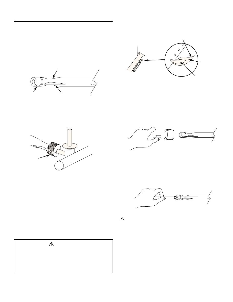 General maintenance, Weber spider stopper guards, Main burner flame pattern | Main burner cleaning procedure, Replacing main burners, Ƽdanger | weber 500 LX Series User Manual | Page 28 / 36