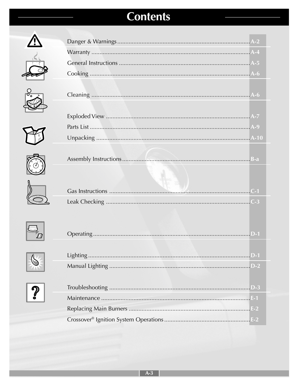 weber Genesis Silver A 55263 User Manual | Page 3 / 25