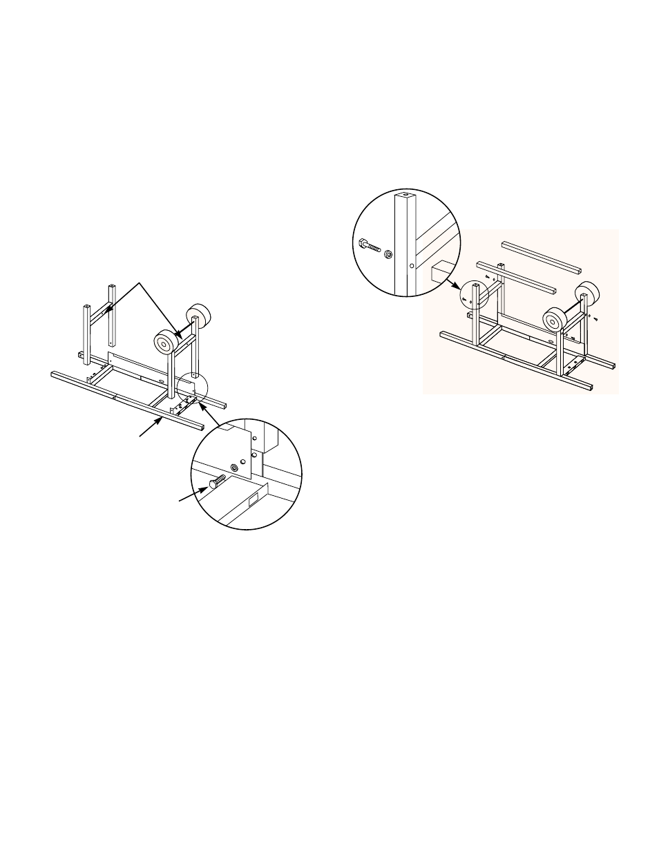 Continue frame assembly, Complete frame assembly | weber 3000 LX User Manual | Page 11 / 36