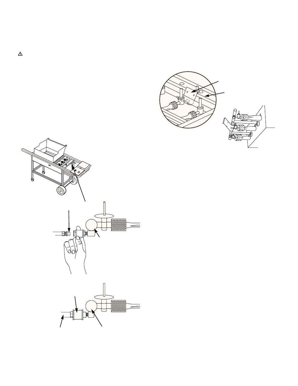 Install side burner, Install manifold bracket | weber 3000 LX User Manual | Page 16 / 36