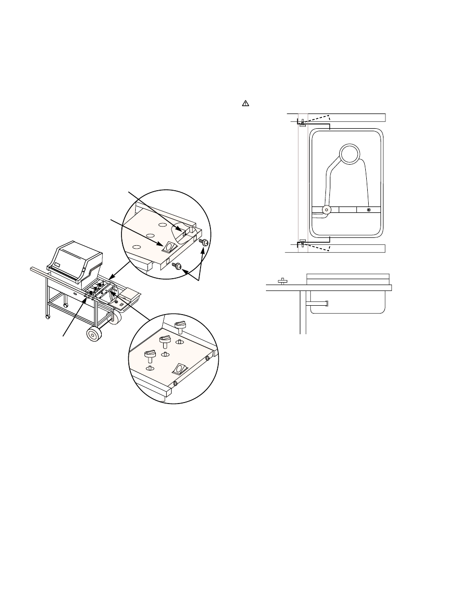 Secure side burner | weber 3000 LX User Manual | Page 20 / 36