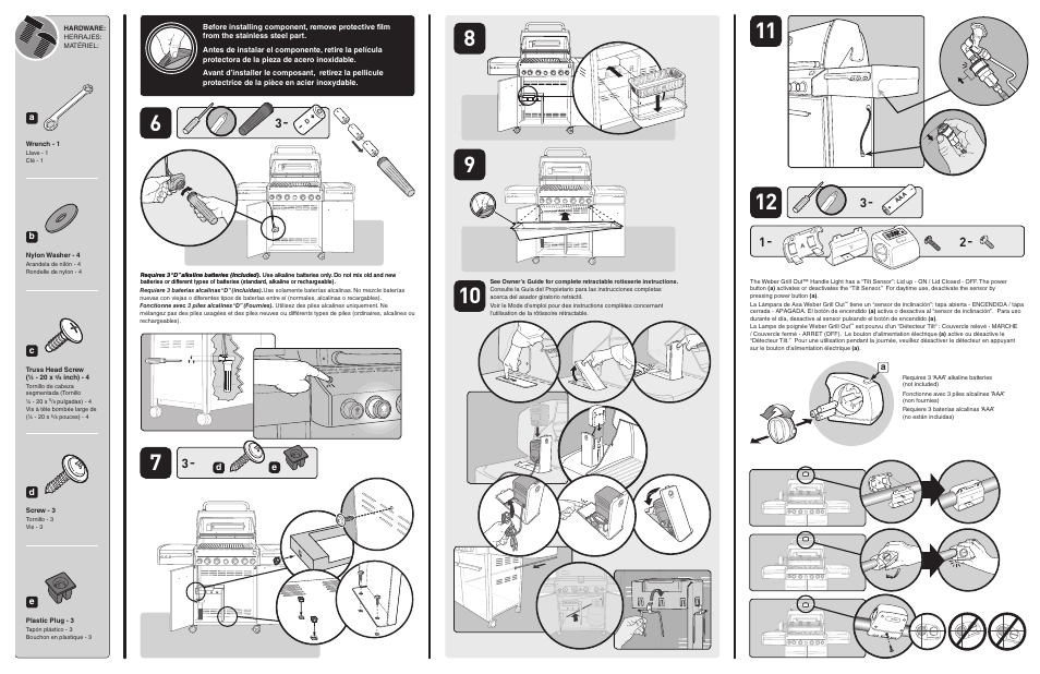 weber Summit 56208 User Manual | Page 2 / 2