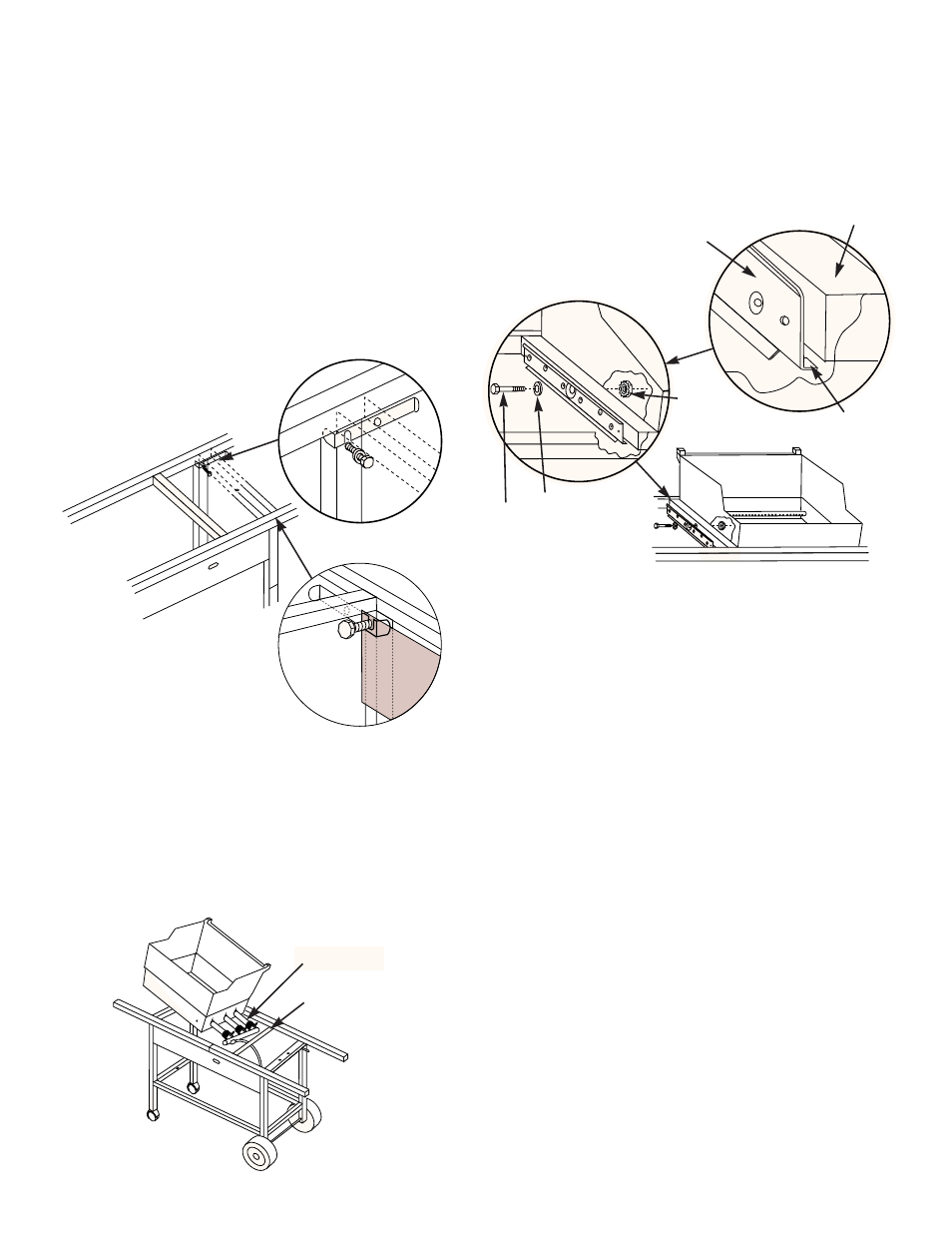 Install side burner locks, Add cooking box | weber 3200 User Manual | Page 12 / 40
