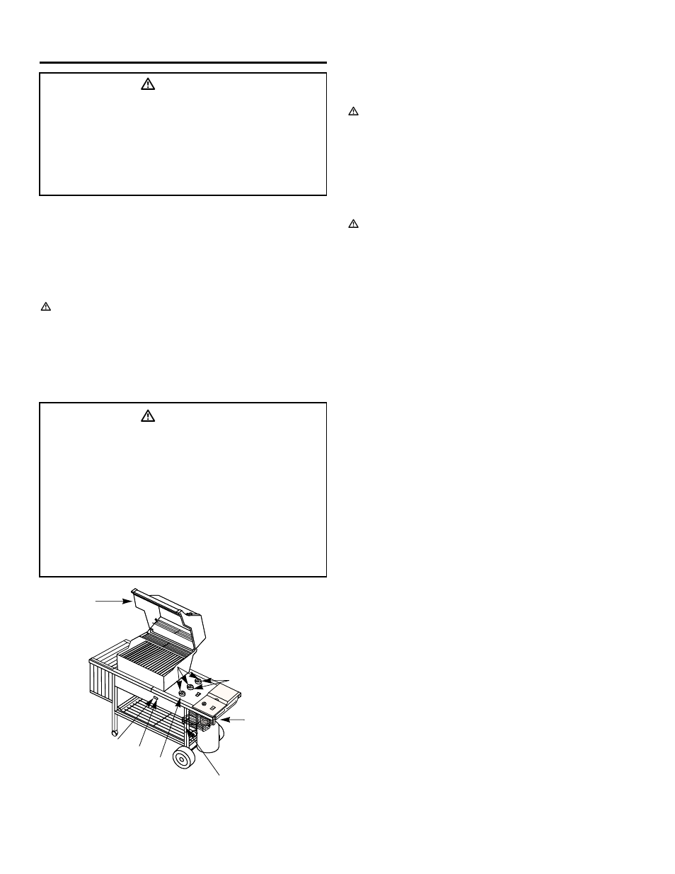 Manual lighting, To extinguish, Ƽdanger | weber 3200 User Manual | Page 25 / 40