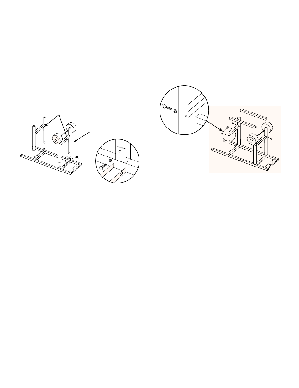 Continue frame assembly, Complete frame assembly | weber 1200 User Manual | Page 11 / 36