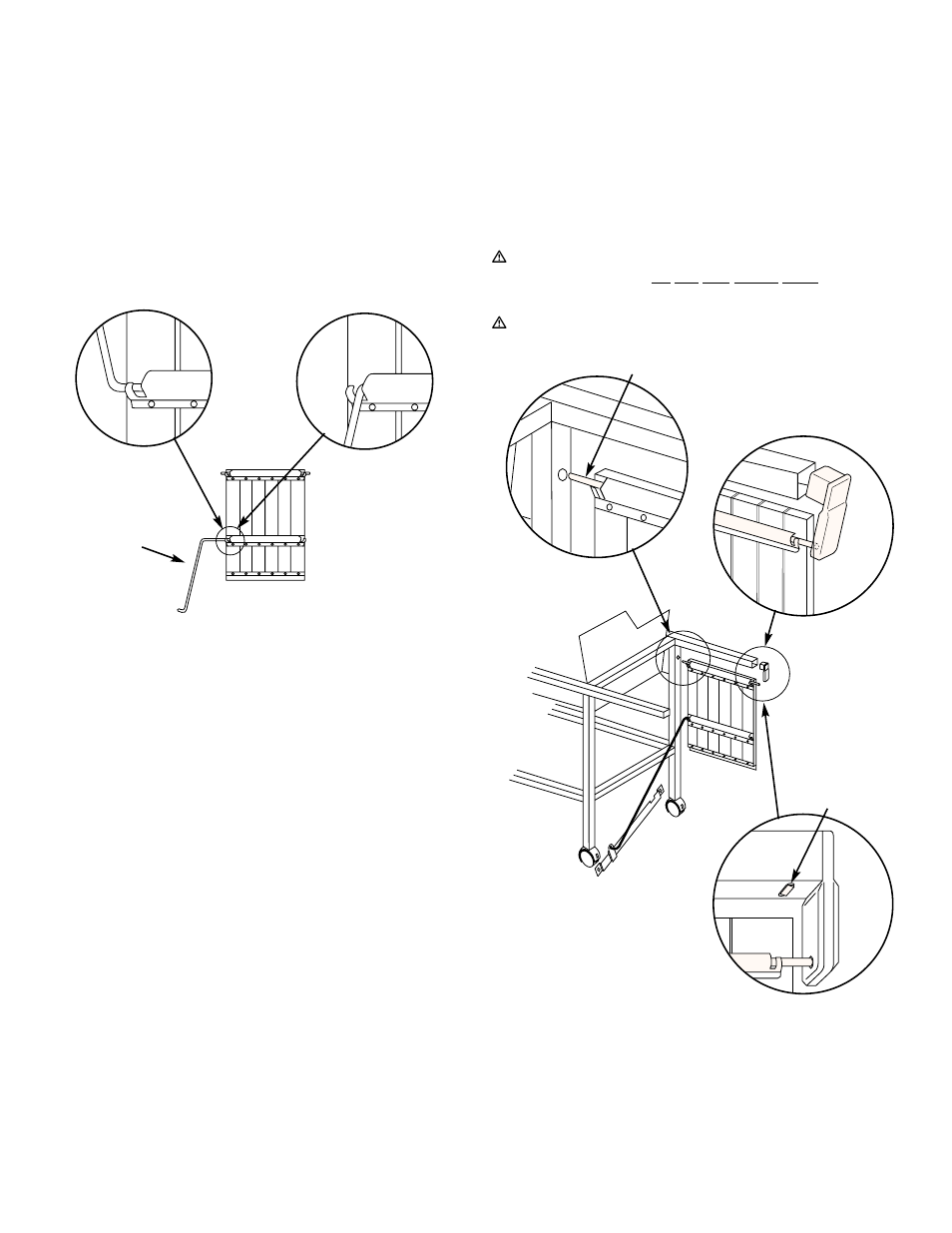 Install swing table | weber 1200 User Manual | Page 21 / 36