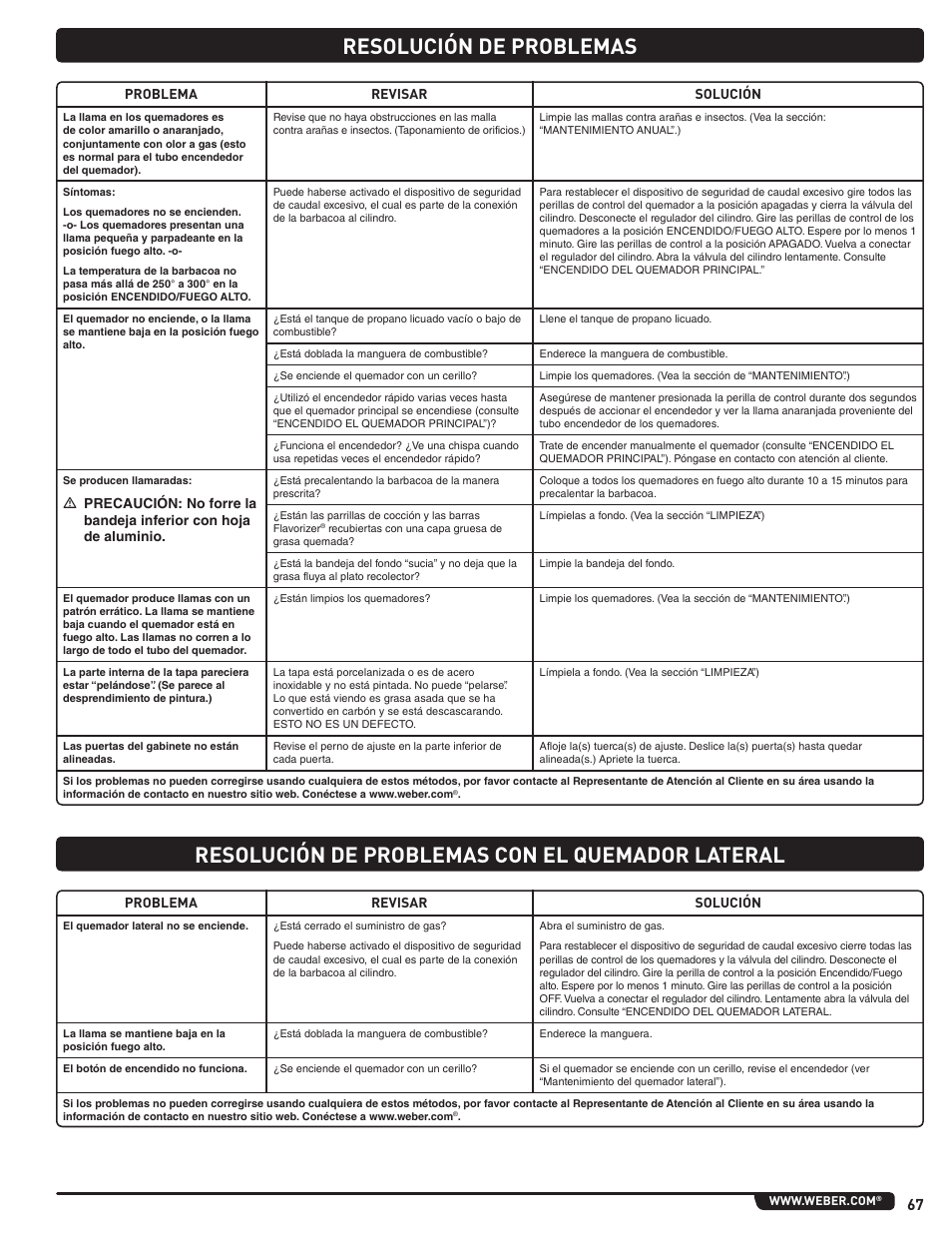 weber Summit 56204 User Manual | Page 67 / 110