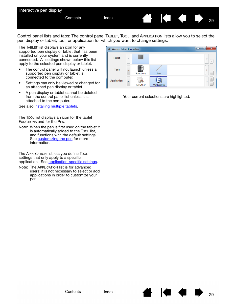 Wacom DTU-2231 User Manual | Page 29 / 88