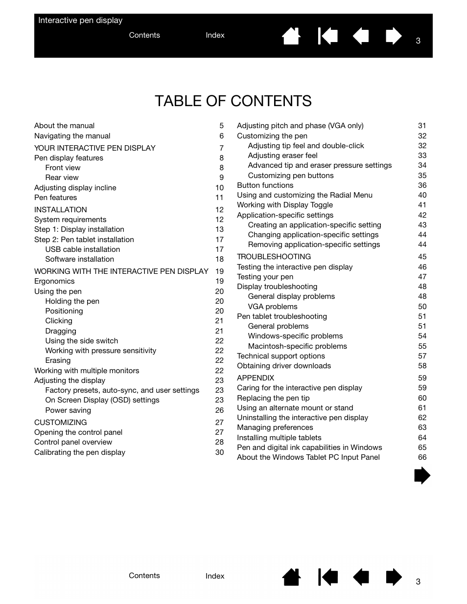 Wacom DTU-2231 User Manual | Page 3 / 88