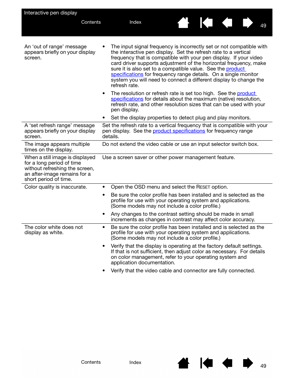 Wacom DTU-2231 User Manual | Page 49 / 88