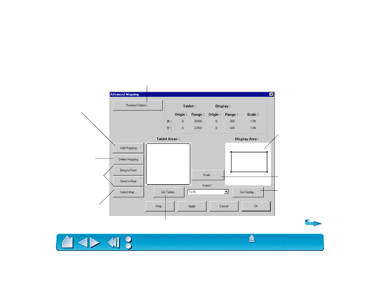 Advanced mapping | Wacom Intuos2 XD-0608-R User Manual | Page 108 / 165