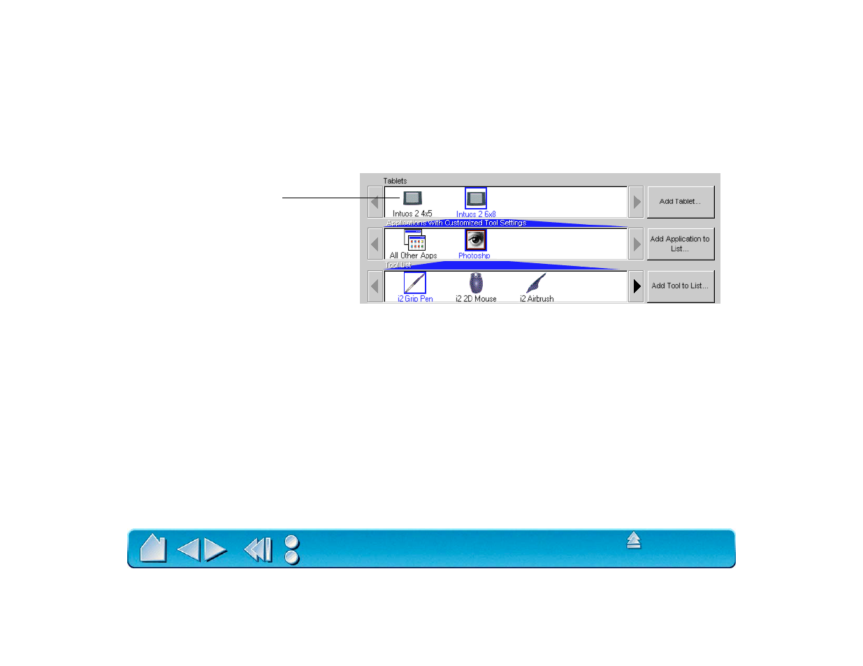 Installing multiple tablets, Er to | Wacom Intuos2 XD-0608-R User Manual | Page 134 / 165