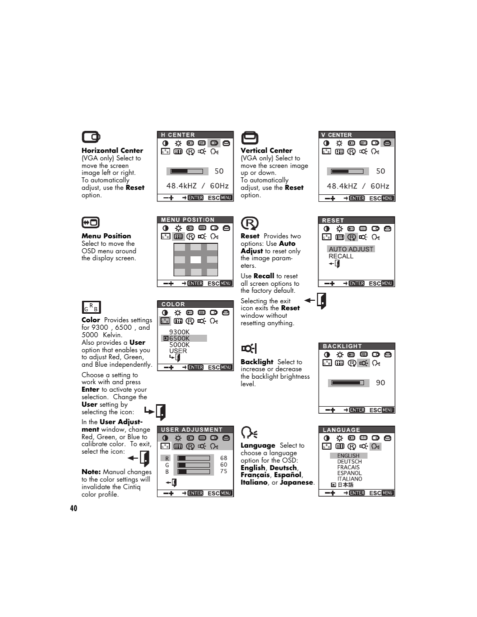 Wacom Cintiq 18SX User Manual | Page 42 / 62