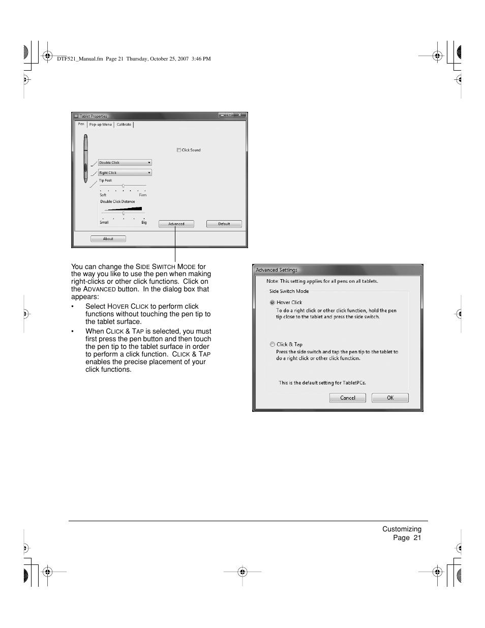 Wacom DTF-521 User Manual | Page 23 / 60