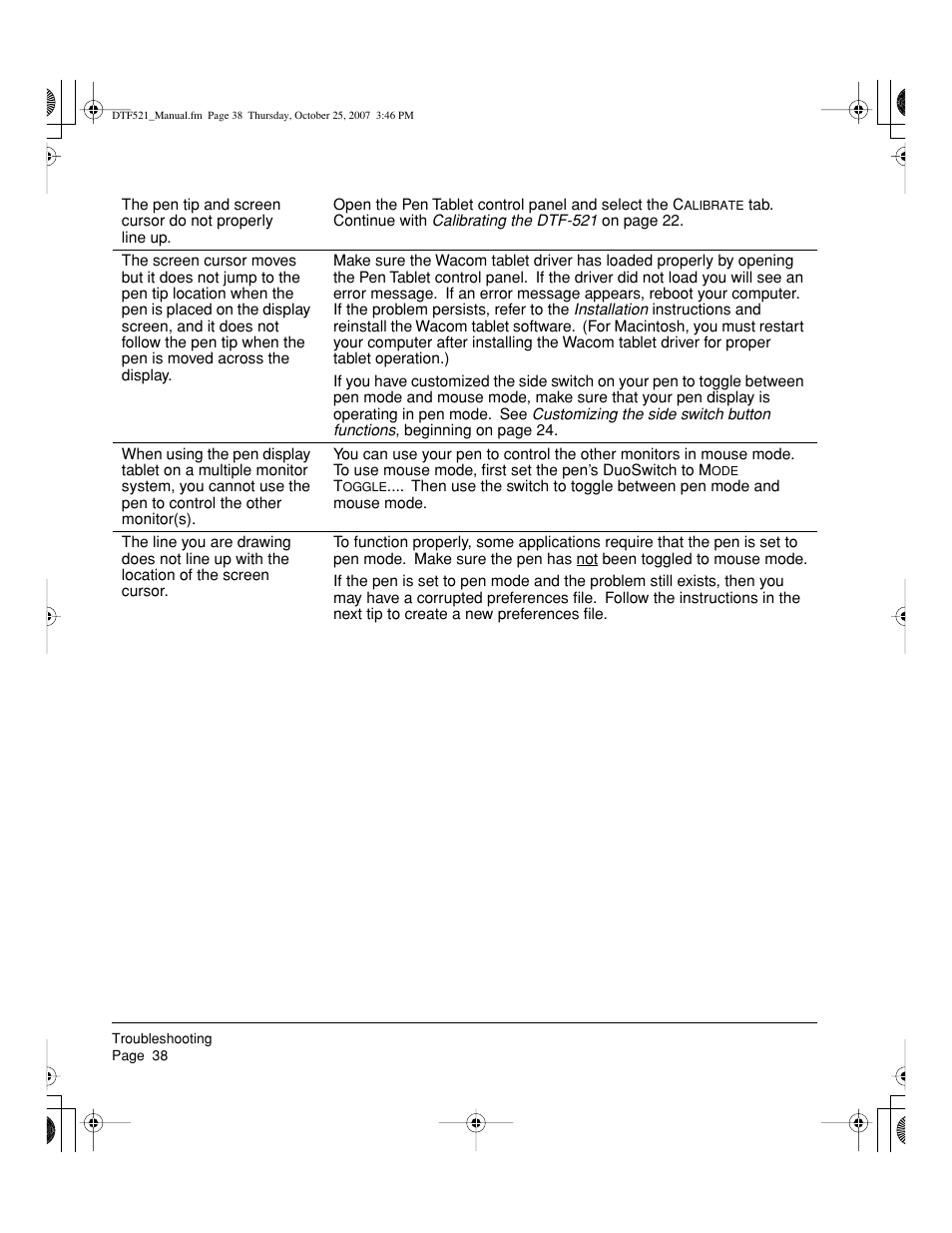 Wacom DTF-521 User Manual | Page 40 / 60
