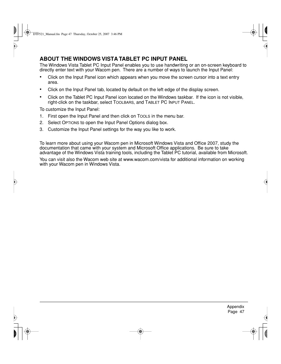 Wacom DTF-521 User Manual | Page 49 / 60