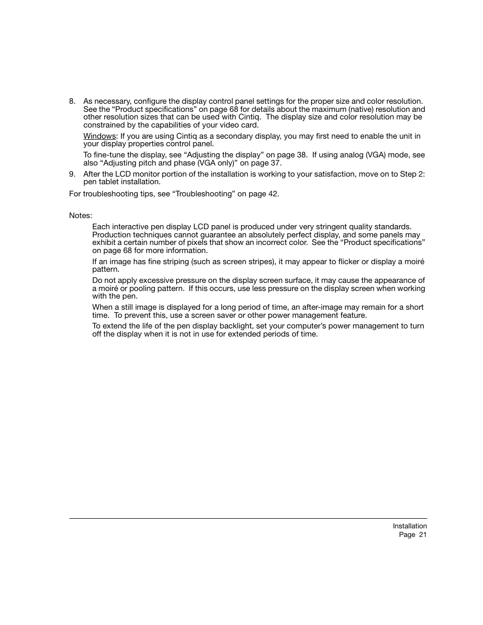 Wacom 21UX User Manual | Page 23 / 92