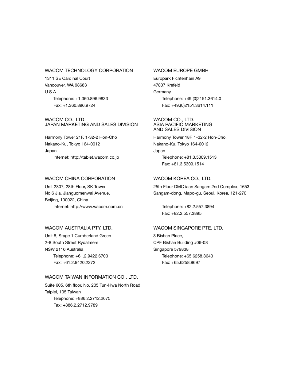Wacom 21UX User Manual | Page 91 / 92
