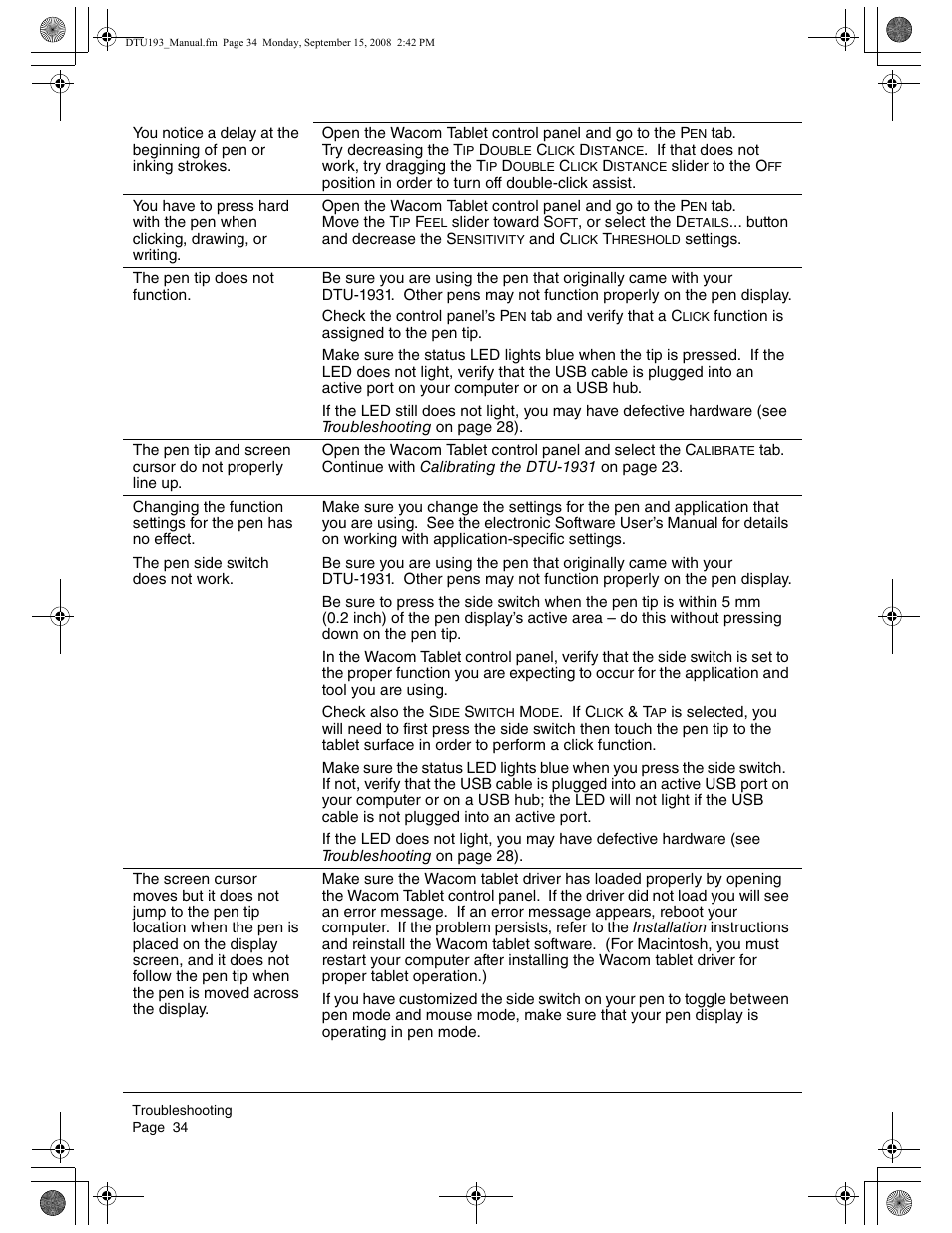 Wacom DTU-1931 User Manual | Page 38 / 56