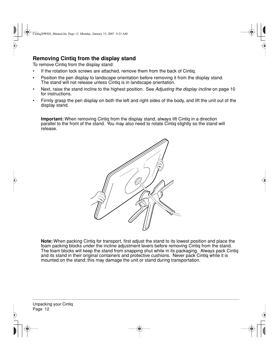 Wacom Cintiq DTZ-2000W User Manual | Page 14 / 72