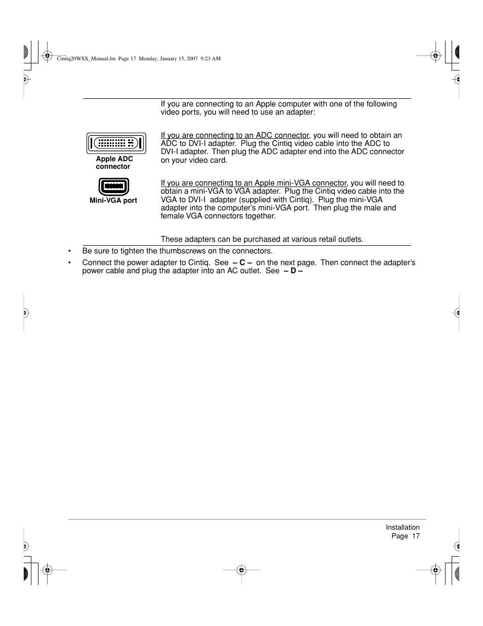 Wacom Cintiq DTZ-2000W User Manual | Page 19 / 72