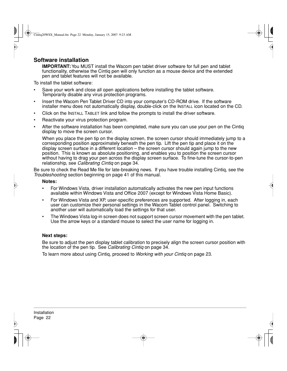 Wacom Cintiq DTZ-2000W User Manual | Page 24 / 72