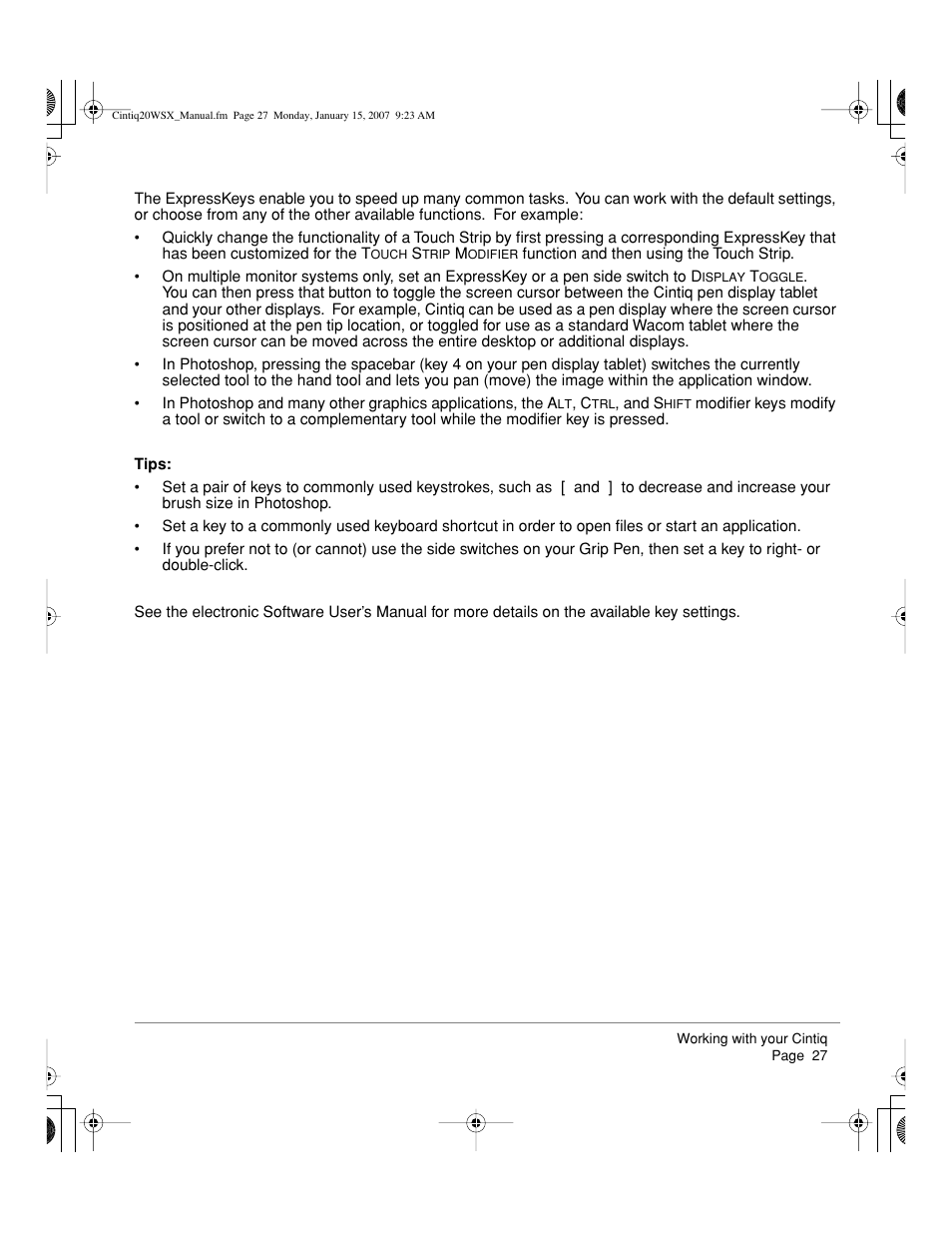 Wacom Cintiq DTZ-2000W User Manual | Page 29 / 72