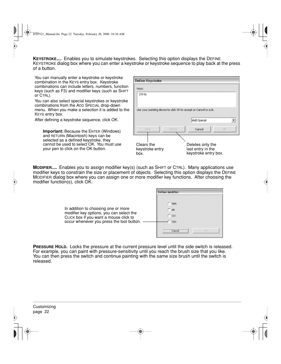 Wacom PEN DISPLAY PL-521 User Manual | Page 24 / 52