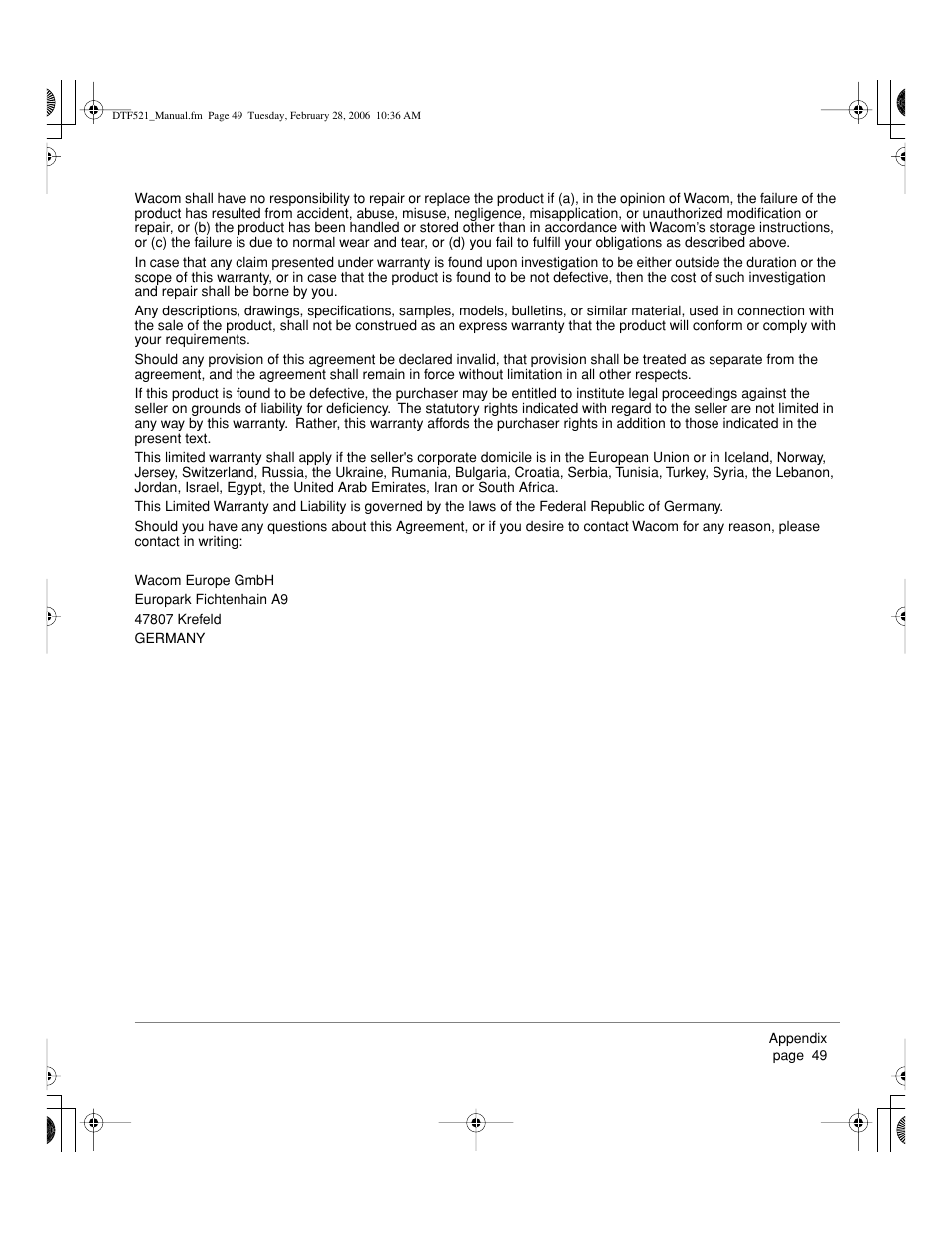 Wacom PEN DISPLAY PL-521 User Manual | Page 51 / 52