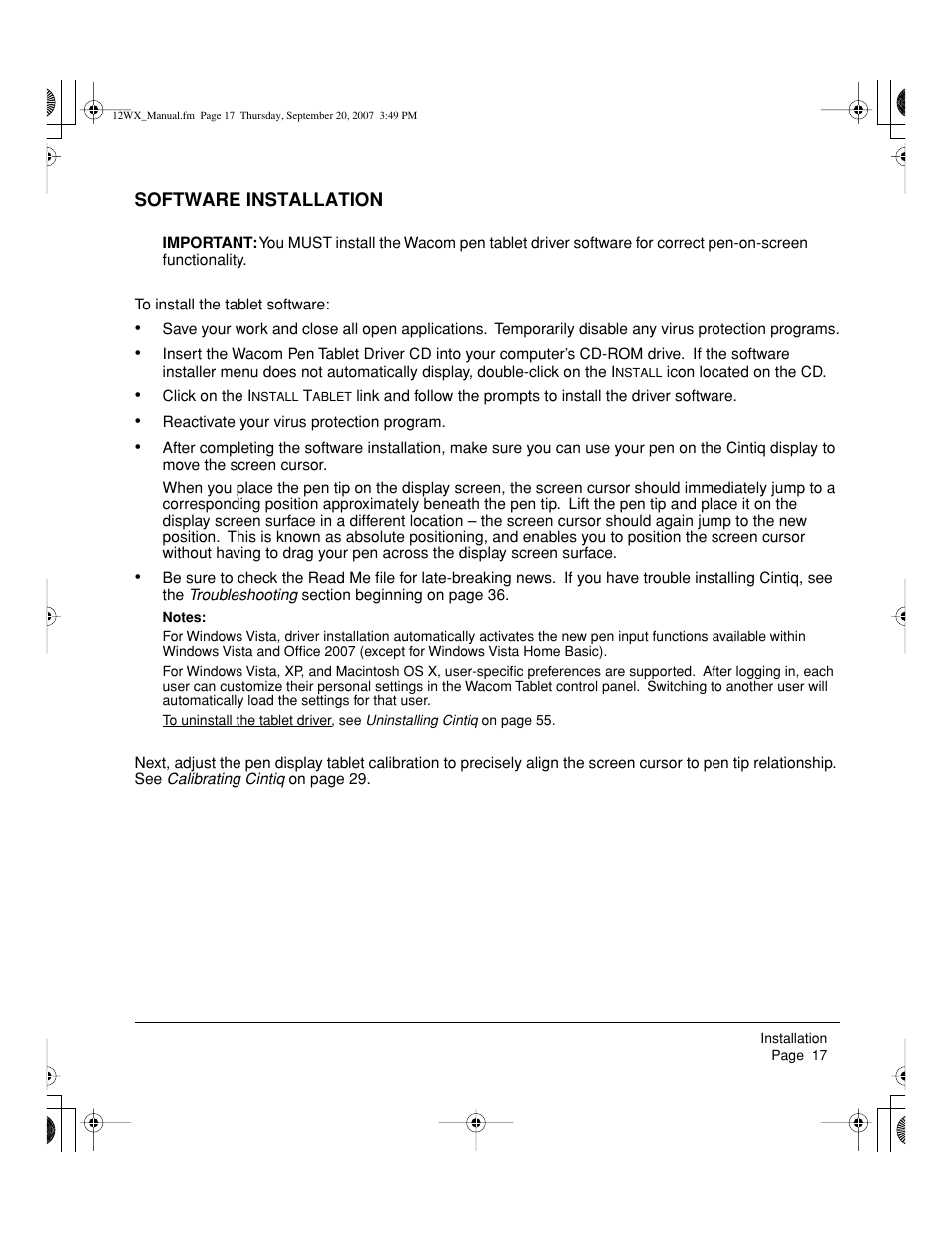 Wacom Cintiq DTZ-1200W User Manual | Page 19 / 68