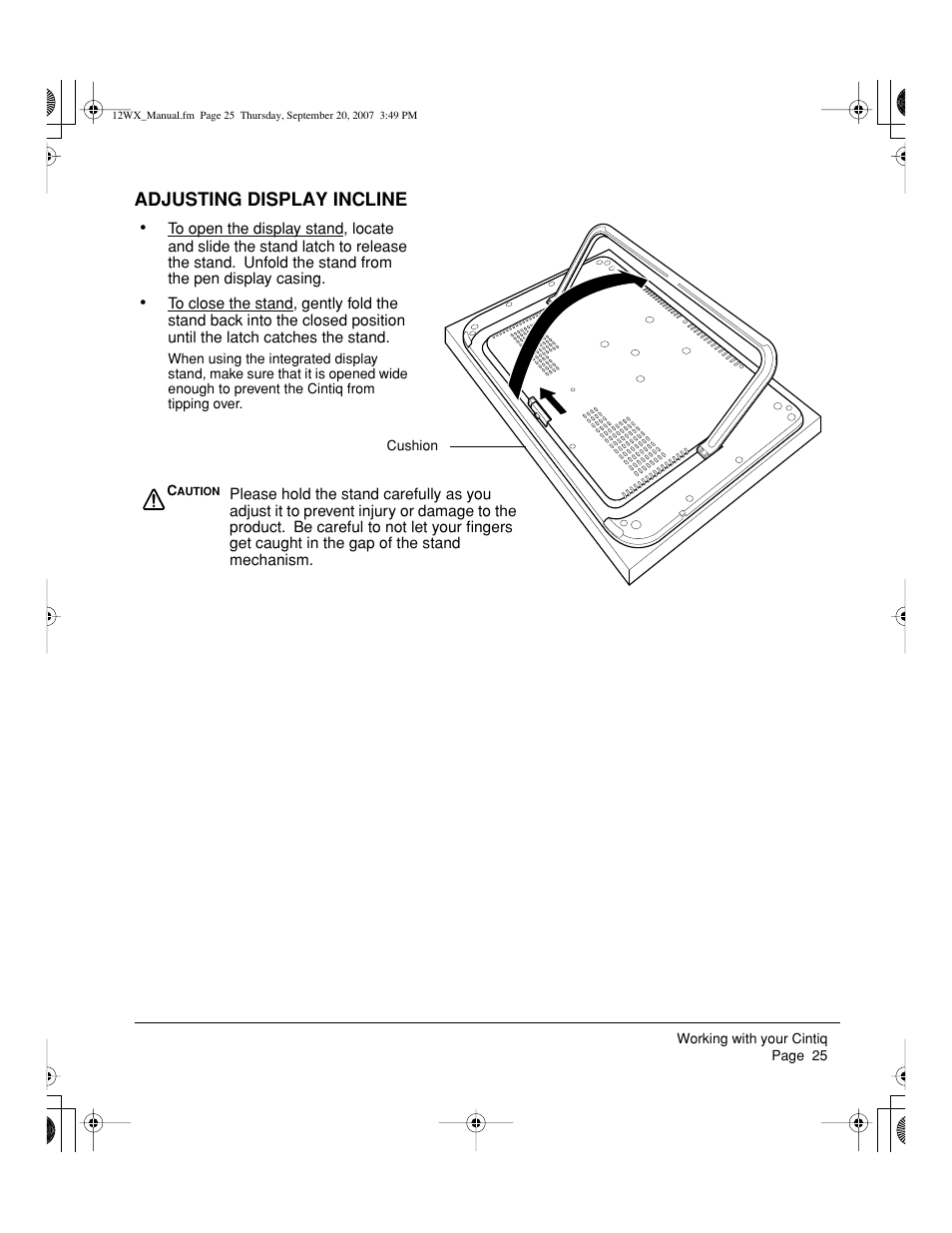 Wacom Cintiq DTZ-1200W User Manual | Page 27 / 68