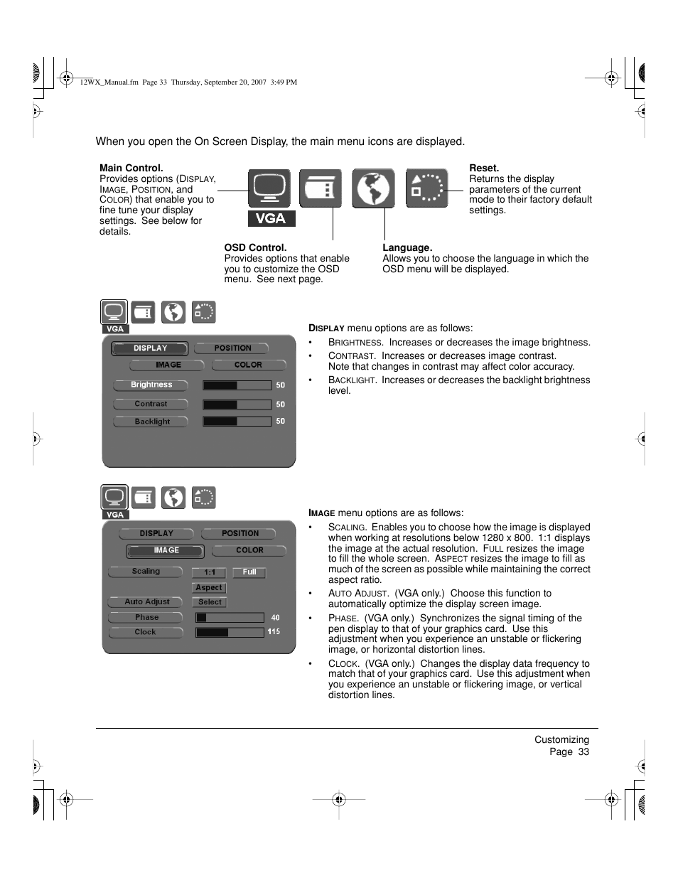 Wacom Cintiq DTZ-1200W User Manual | Page 35 / 68