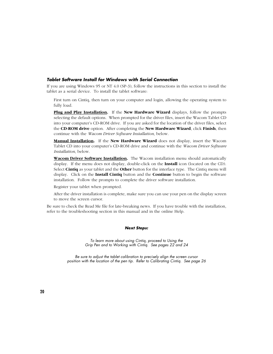 Wacom CINTIQ 15X User Manual | Page 22 / 49