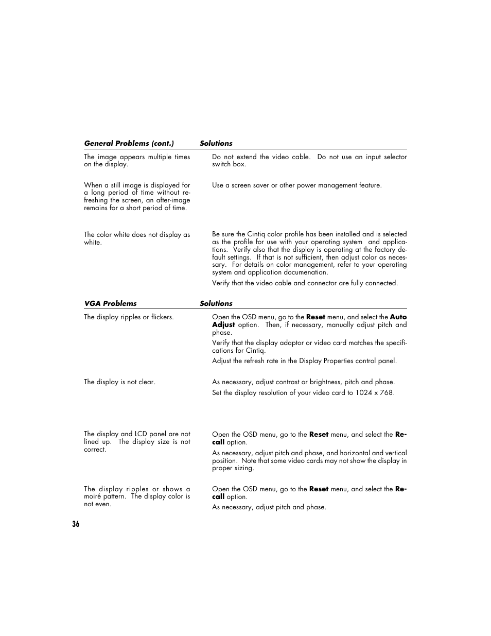 Wacom CINTIQ 15X User Manual | Page 38 / 49