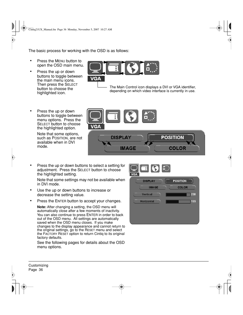 Wacom DTZ-2100D User Manual | Page 38 / 76