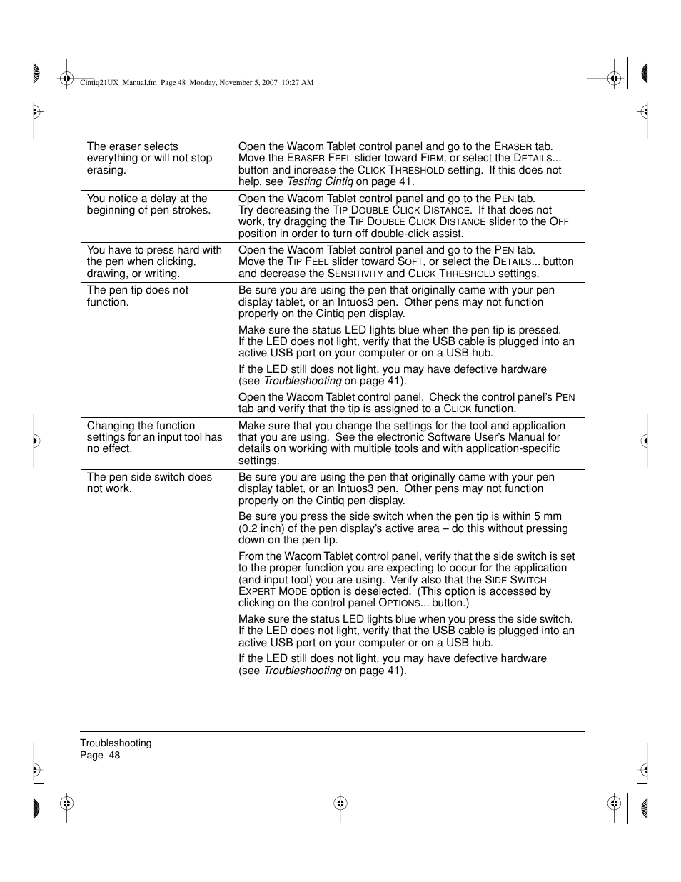 Wacom DTZ-2100D User Manual | Page 50 / 76