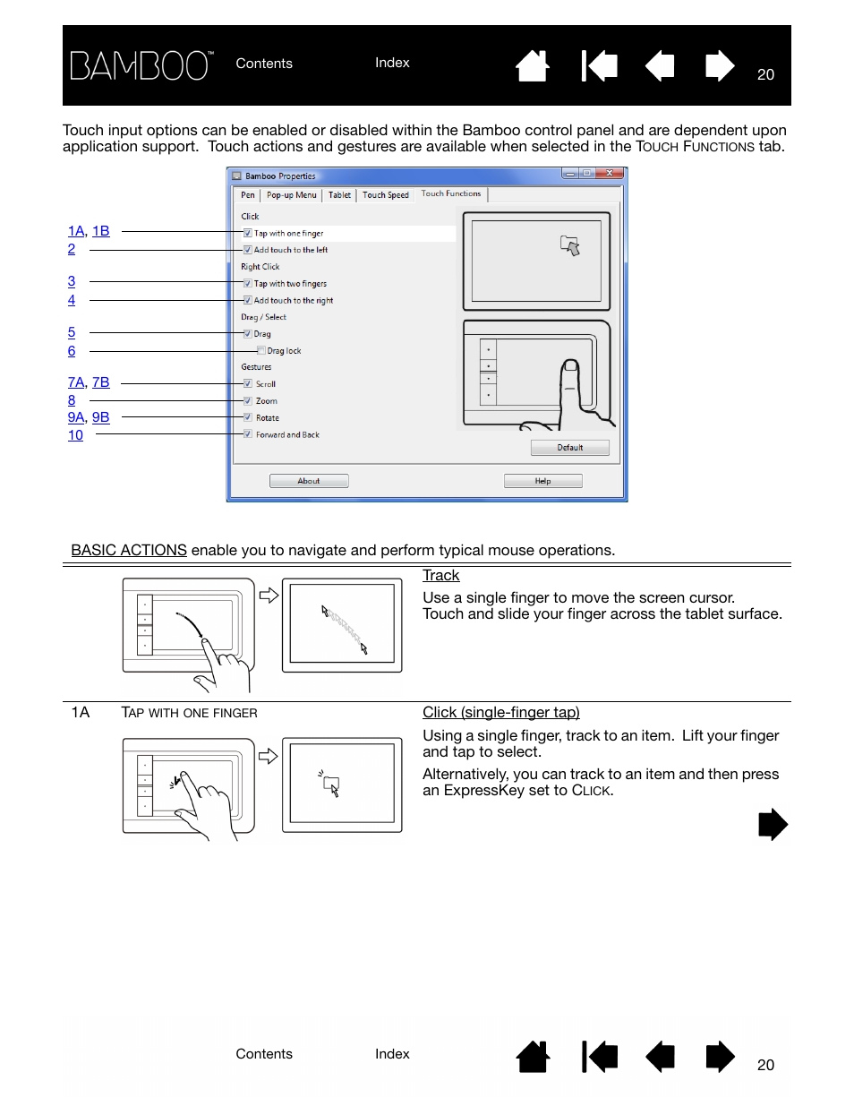 Wacom BAMBOO CTL-460 User Manual | Page 20 / 90