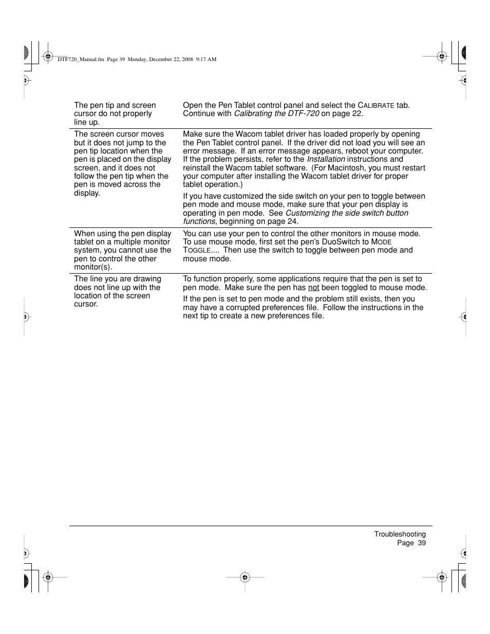 Wacom DTF-720 User Manual | Page 41 / 60