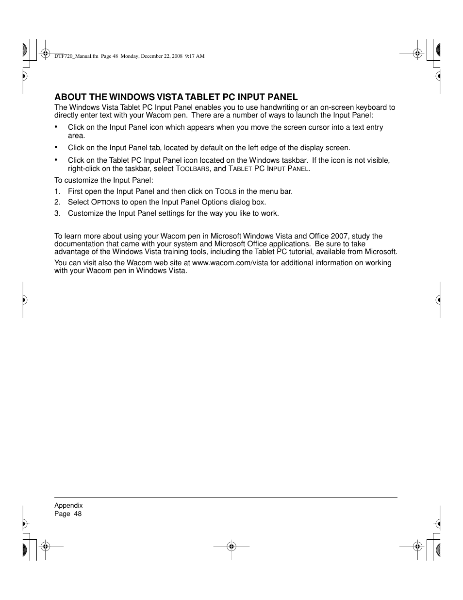 Wacom DTF-720 User Manual | Page 50 / 60