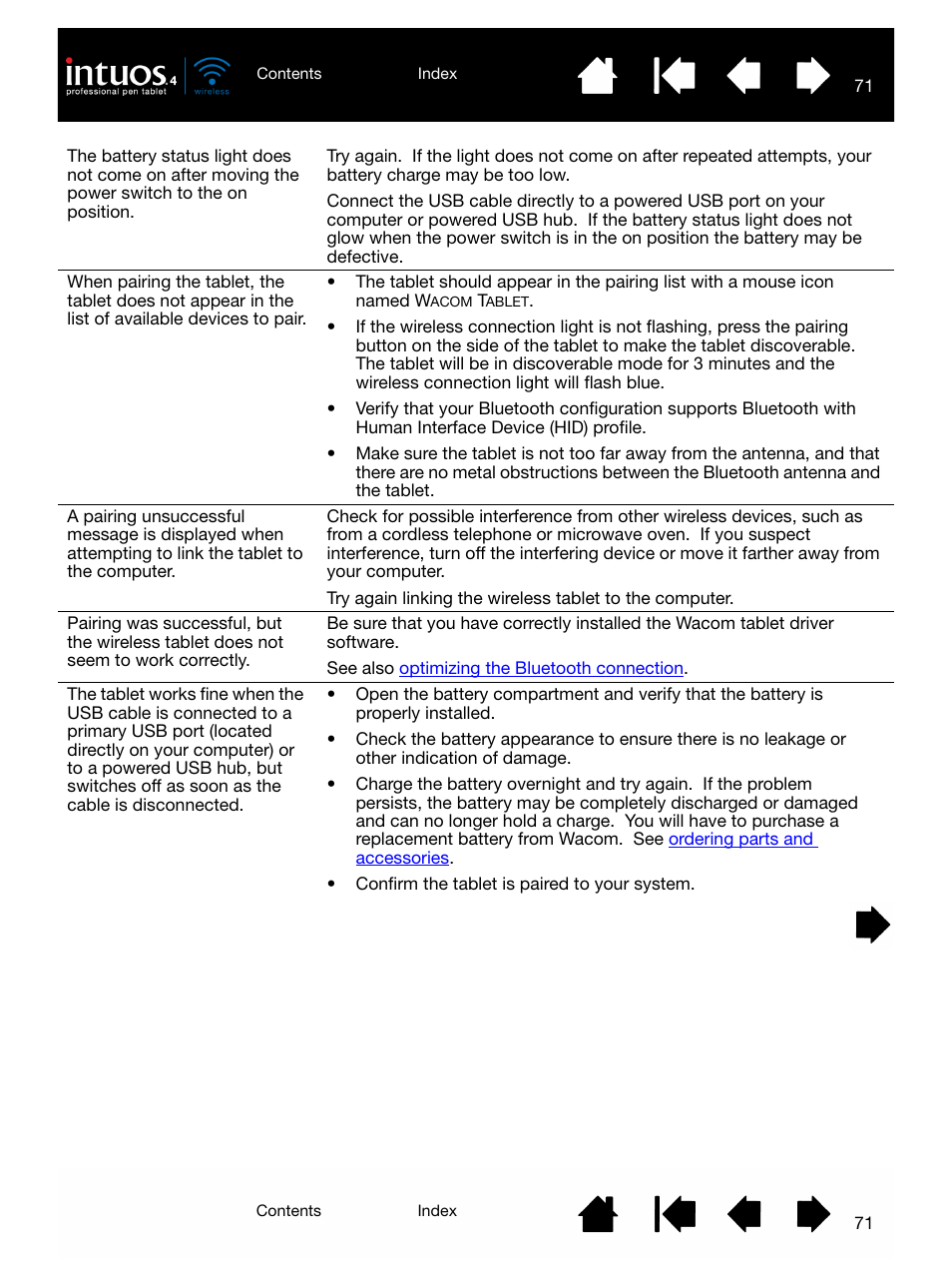 Wacom INTUOS4 WIRELESS PTK-540WL User Manual | Page 71 / 116