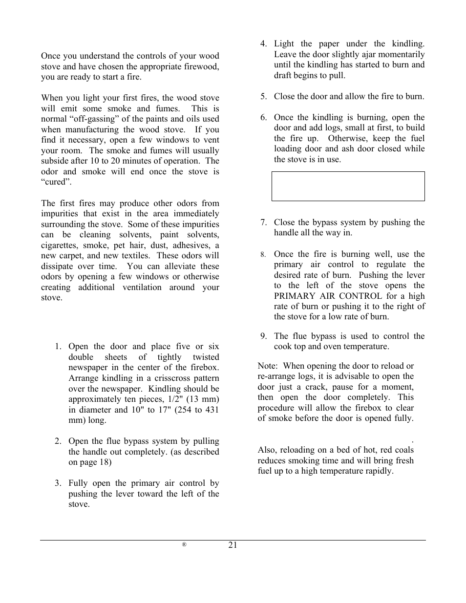 Weiman Products Deva 100 User Manual | Page 21 / 31