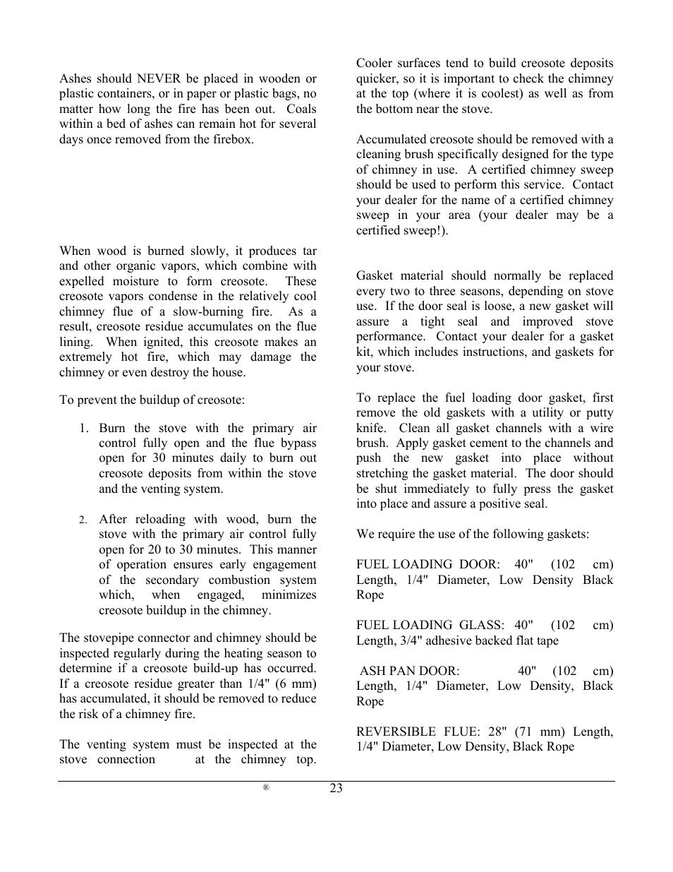 Maintenance | Weiman Products Deva 100 User Manual | Page 23 / 31