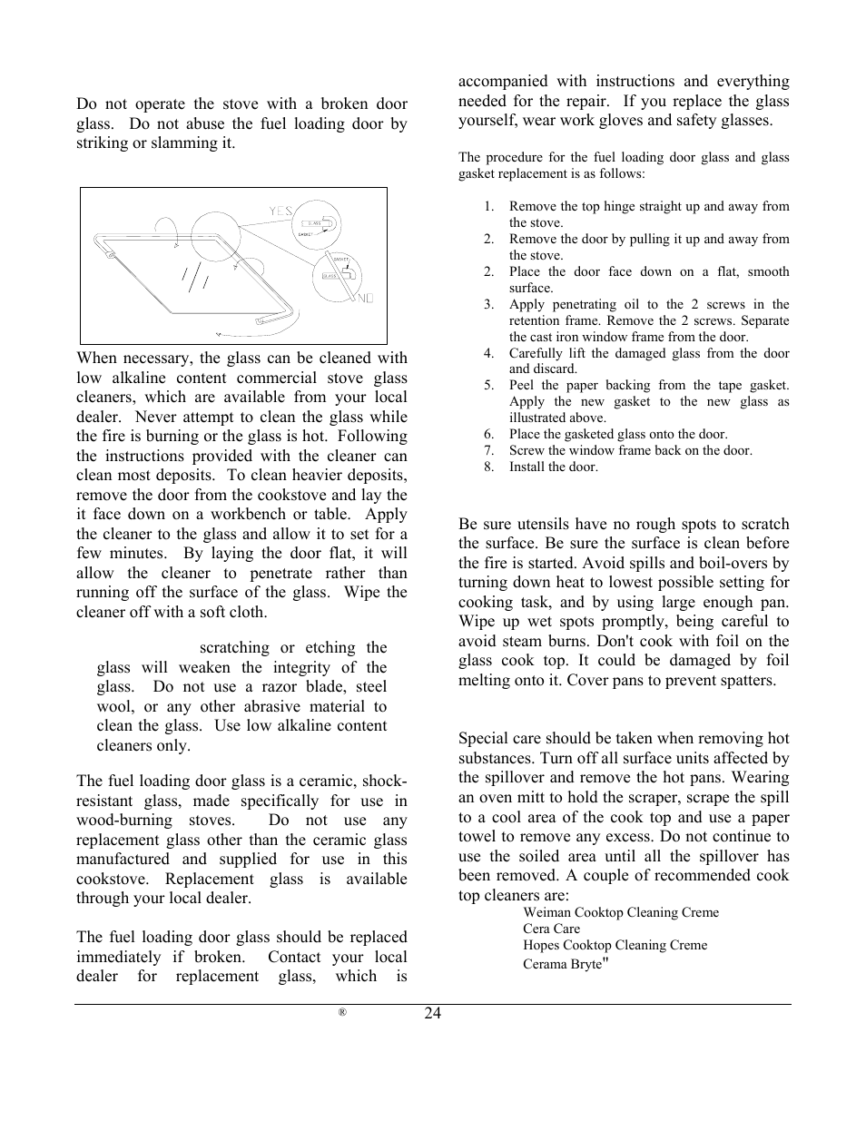 Weiman Products Deva 100 User Manual | Page 24 / 31