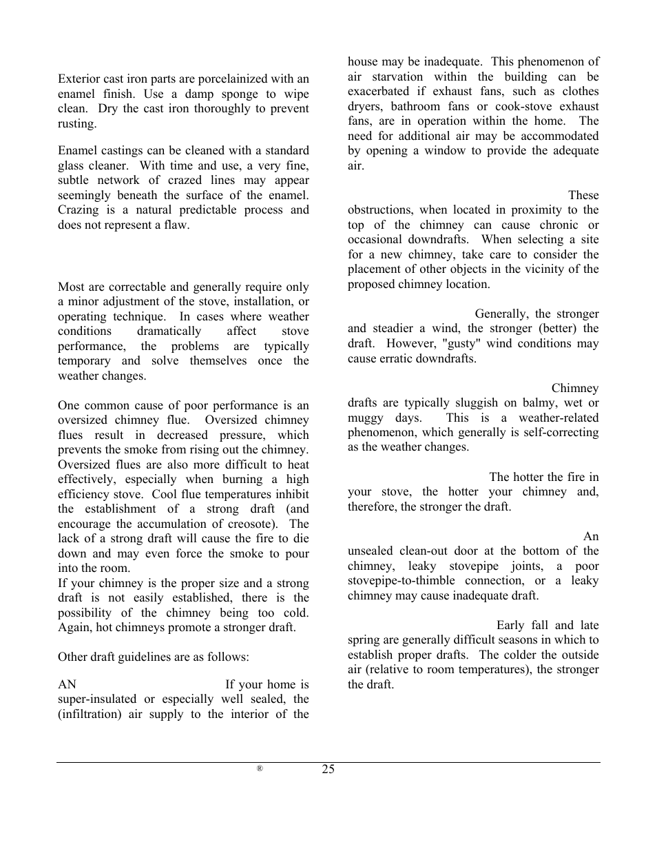 Troubleshooting | Weiman Products Deva 100 User Manual | Page 25 / 31